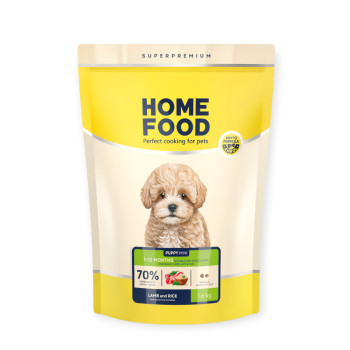 Home Food Puppy Mini 1-12 Months для цуценят малих порід, з ягнятиною - 1,6 кг