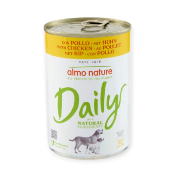 Almo Nature Daily Dog Chicken влажный корм для собак, с курицей - 400 г