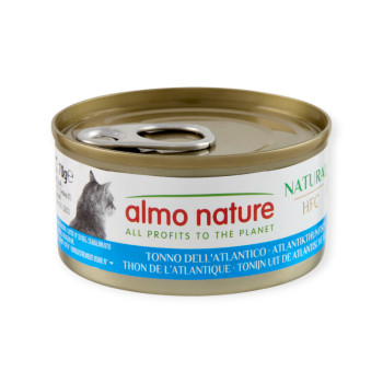 Almo Nature HFC Cat Natural вологий корм для котів, з атлантичним тунцем - 70 г