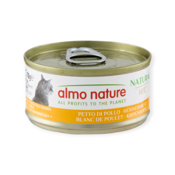 Almo Nature HFC Cat Natural вологий корм для котів, з курячою грудкою - 70 г