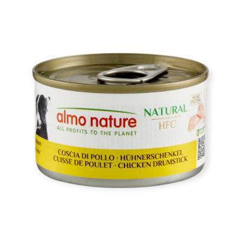 Almo Nature HFC Dog Natural влажный корм для собак, с куриной голенью - 95 г
