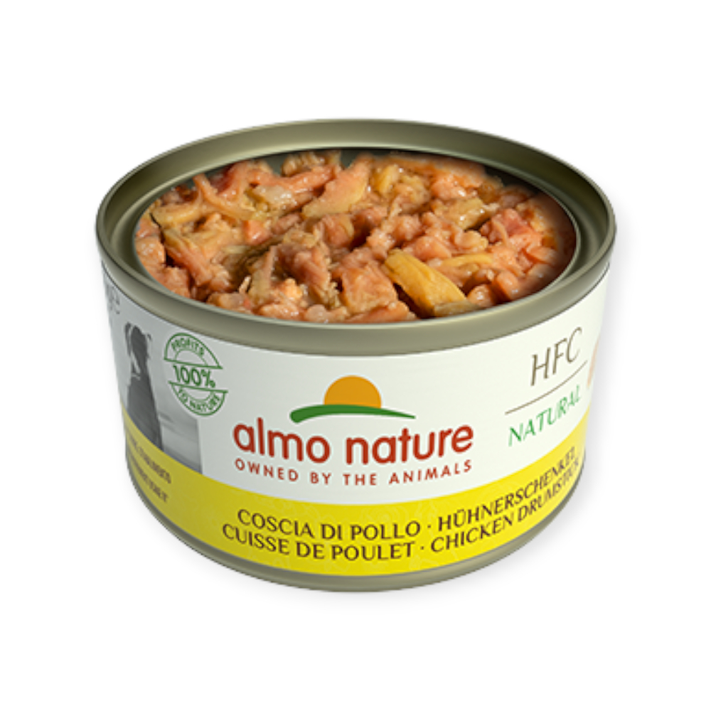 Almo Nature HFC Dog Natural вологий корм для собак, з курячою гомілкою - 95 г