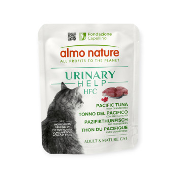 Almo Nature HFC Cat Urinary Help вологий корм для котів, з тунцем та журавлиною - 50 г