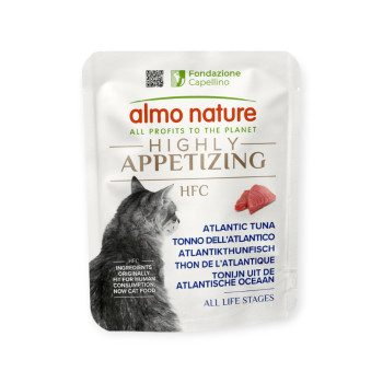 Almo Nature HFC Cat Highly Appetizing вологий корм для котів, з атлантичним тунцем - 50 г