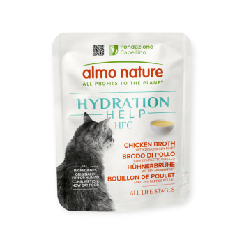 Almo Nature HFC Cat Hydration Help бульйон для котів, з курячим філе - 50 г