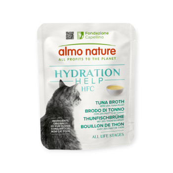 Almo Nature HFC Cat Hydration Help бульйон для котів, з філе тунця - 50 г