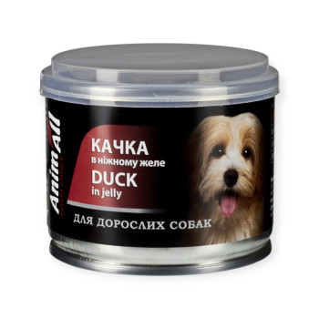 AnimAll Duck in Jelly корм для собак, с уткой - 195 г