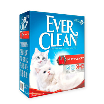 Ever Clean Multiple Cat бентонитовый наполнитель с гранулами силикагеля - 10 л
