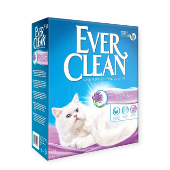 Ever Clean Lavender бентонітовий наповнювач, з ароматом лаванди - 10 л