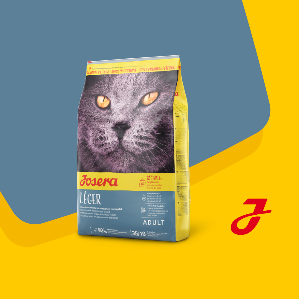 Josera Cat Leger корм для малоактивных и подверженных набору веса кошек - 2 кг