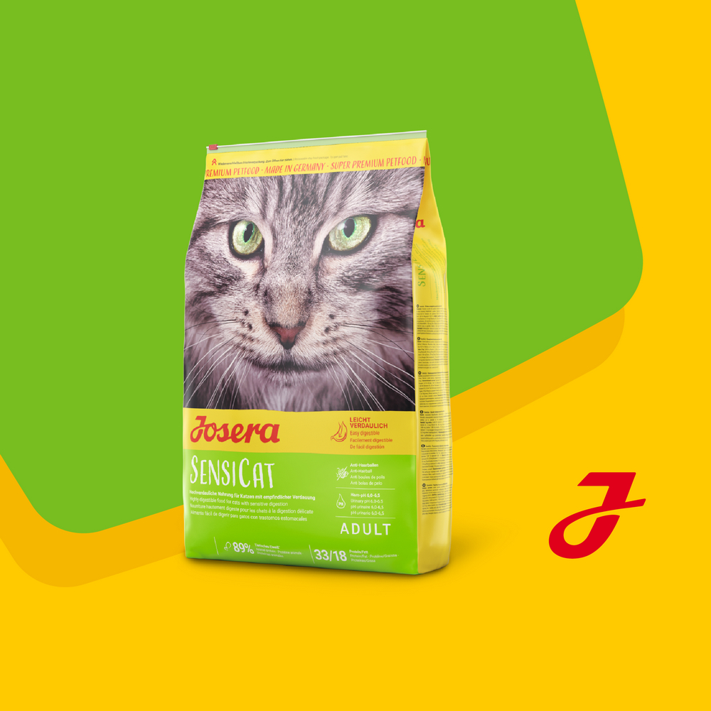 Josera SensiCat корм для кошек с чувствительным пищеварением - 2 кг