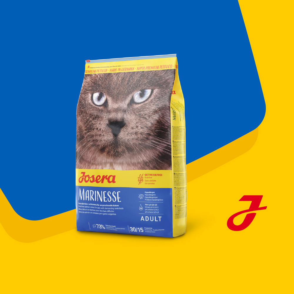 Josera Cat Marinesse корм для кошек с чувствительным желудком, с лососем - 10 кг