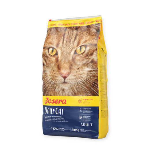 Josera DailyCat корм для кошек с чувствительным пищеварением, с птицей и бататом - 10 кг