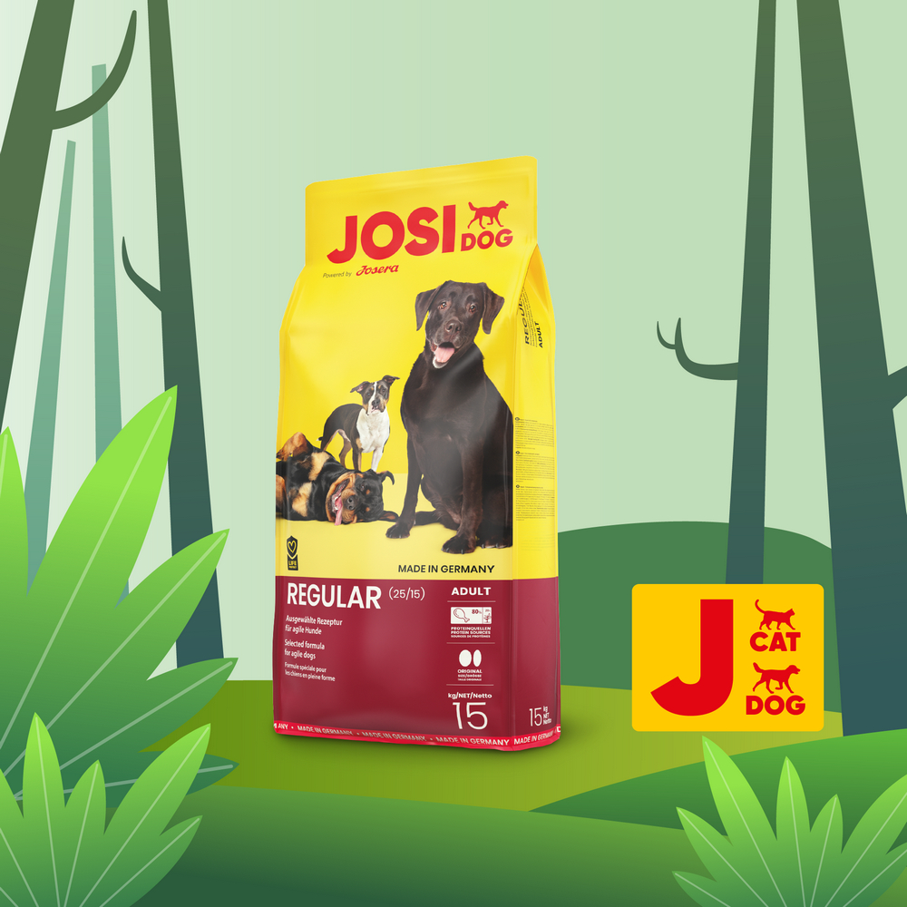 Josera JosiDog Regular корм для собак - 15 кг