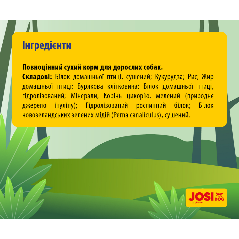 Josera JosiDog Active корм для собак с повышенной активностью - 900 г х 5 шт