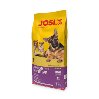 Josera JosiDog Junior Sensitive корм для цуценят з чутливим травленням - 15 кг