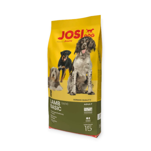 Josera JosiDog Lamb Basic корм для собак, с ягненком - 15 кг