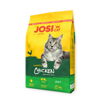 Josera JosiCat Crunchy Chicken корм для кошек, с курицей - 10 кг