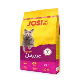 Josera JosiCat Sterilised Classic корм для стерилізованих і кастрованих котів, з лососем - 10 кг