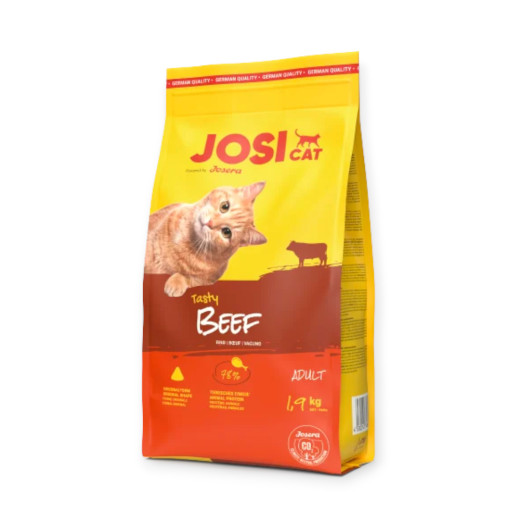 Josera JosiCat Tasty Beef корм для кошек, с говядиной - 1,9 кг