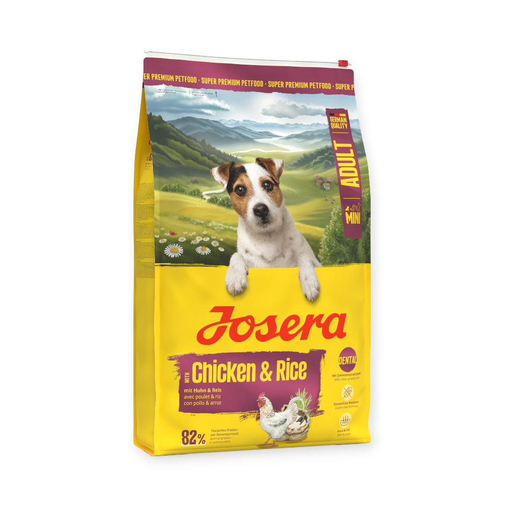 Josera Miniwell корм для собак малих порід, з куркою та рисом - 10 кг