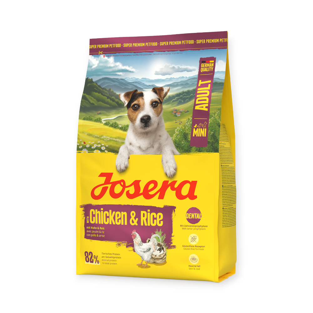 Josera Miniwell корм для собак малих порід, з куркою та рисом - 3 кг