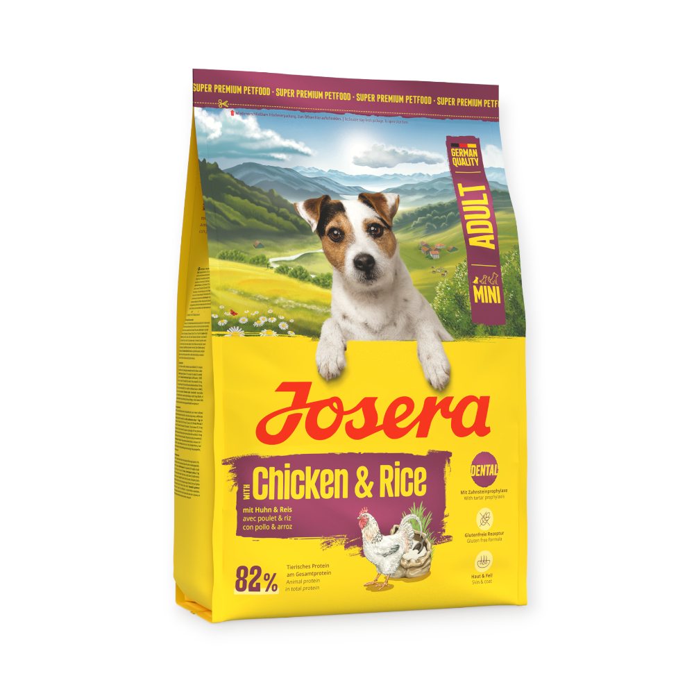 Josera Miniwell корм для собак малих порід, з куркою та рисом - 3 кг