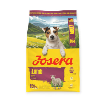 Josera MiniDeluxe корм для собак малих порід, з ягням - 3 кг