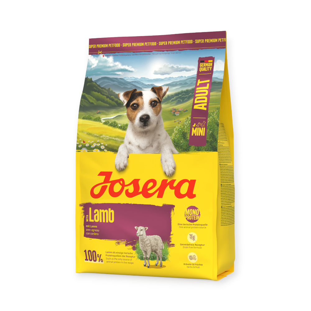 Josera MiniDeluxe корм для собак малих порід, з ягням - 3 кг