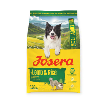 Josera Lamb & Rice корм для собак, з ягням - 3 кг