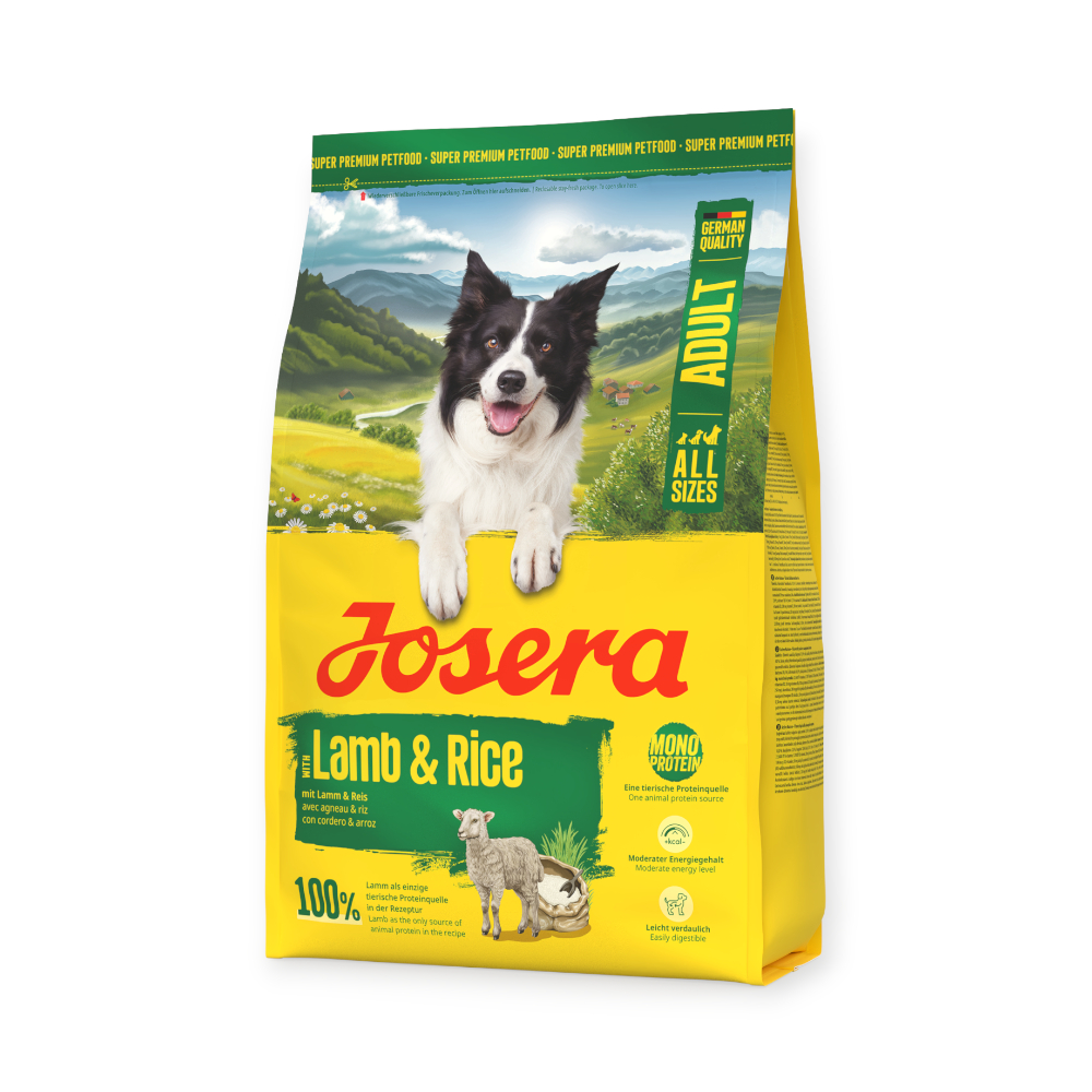 Josera Lamb & Rice корм для собак, с ягненком - 3 кг