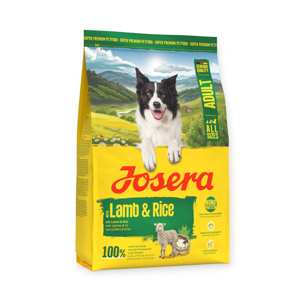 Josera Lamb & Rice корм для собак, с ягненком - 3 кг