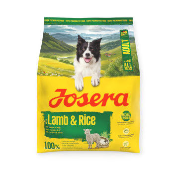 Josera Lamb & Rice корм для собак, с ягненком - 900 г х 5 шт