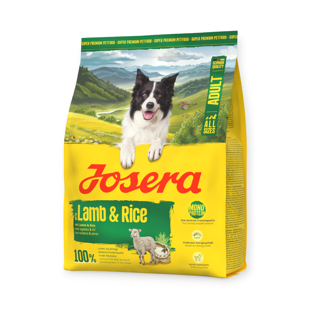 Josera Lamb & Rice корм для собак, з ягням - 900 г х 5 шт