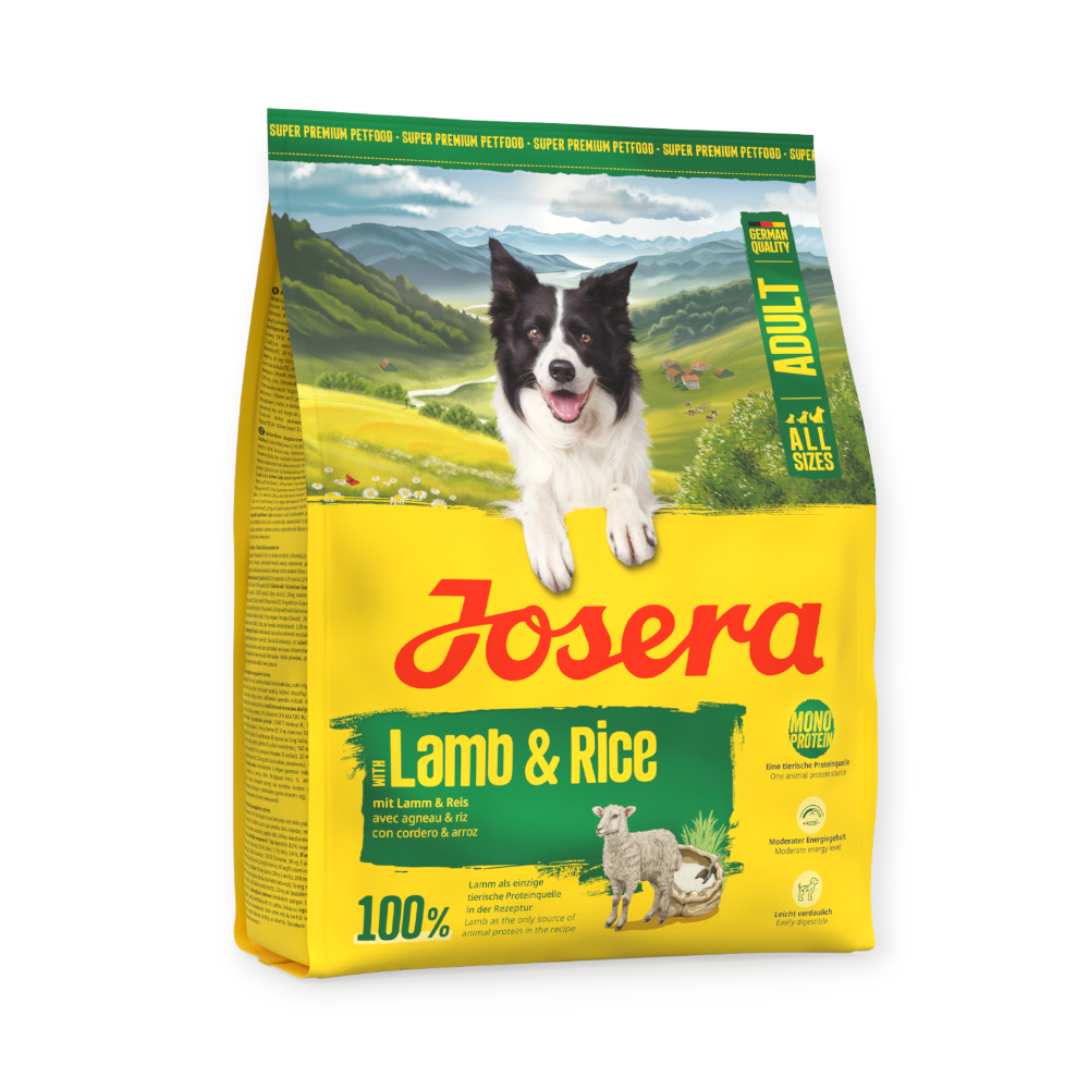 Josera Lamb & Rice корм для собак, з ягням - 900 г х 5 шт
