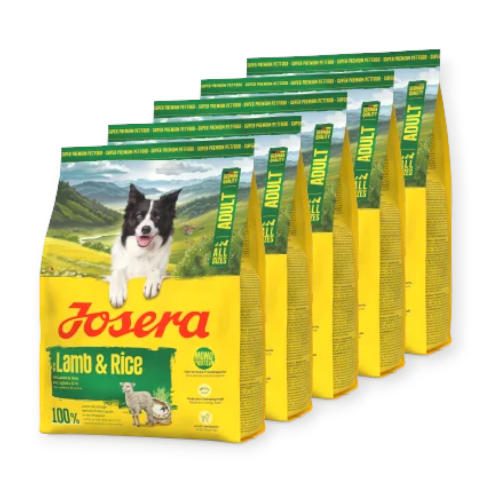Josera Lamb & Rice корм для собак, з ягням - 900 г х 5 шт