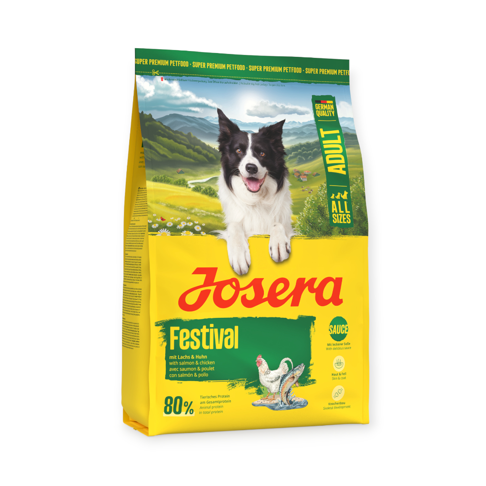 Josera Festival корм для вибагливих собак, з лососем - 3 кг