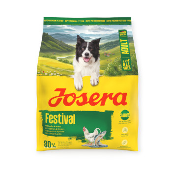 Josera Festival корм для привередливых собак, с лососем - 900 г х 5 шт