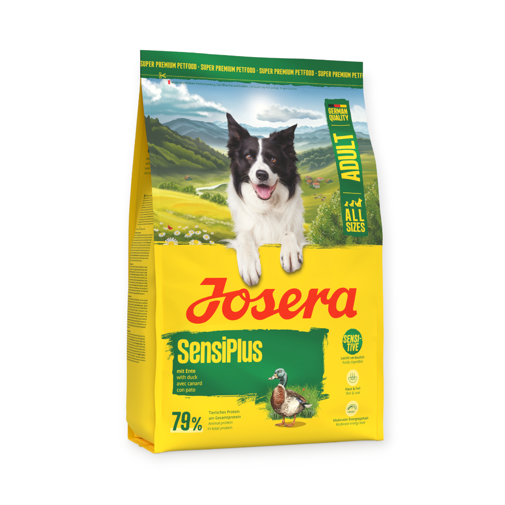 Josera Dog SensiPlus Adult корм для собак з чутливим травленням, з качкою - 3 кг