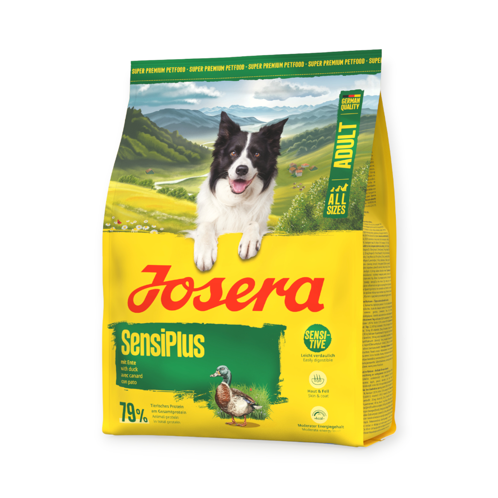 Josera Dog SensiPlus Adult корм для собак з чутливим травленням, з качкою - 900 г х 5 шт