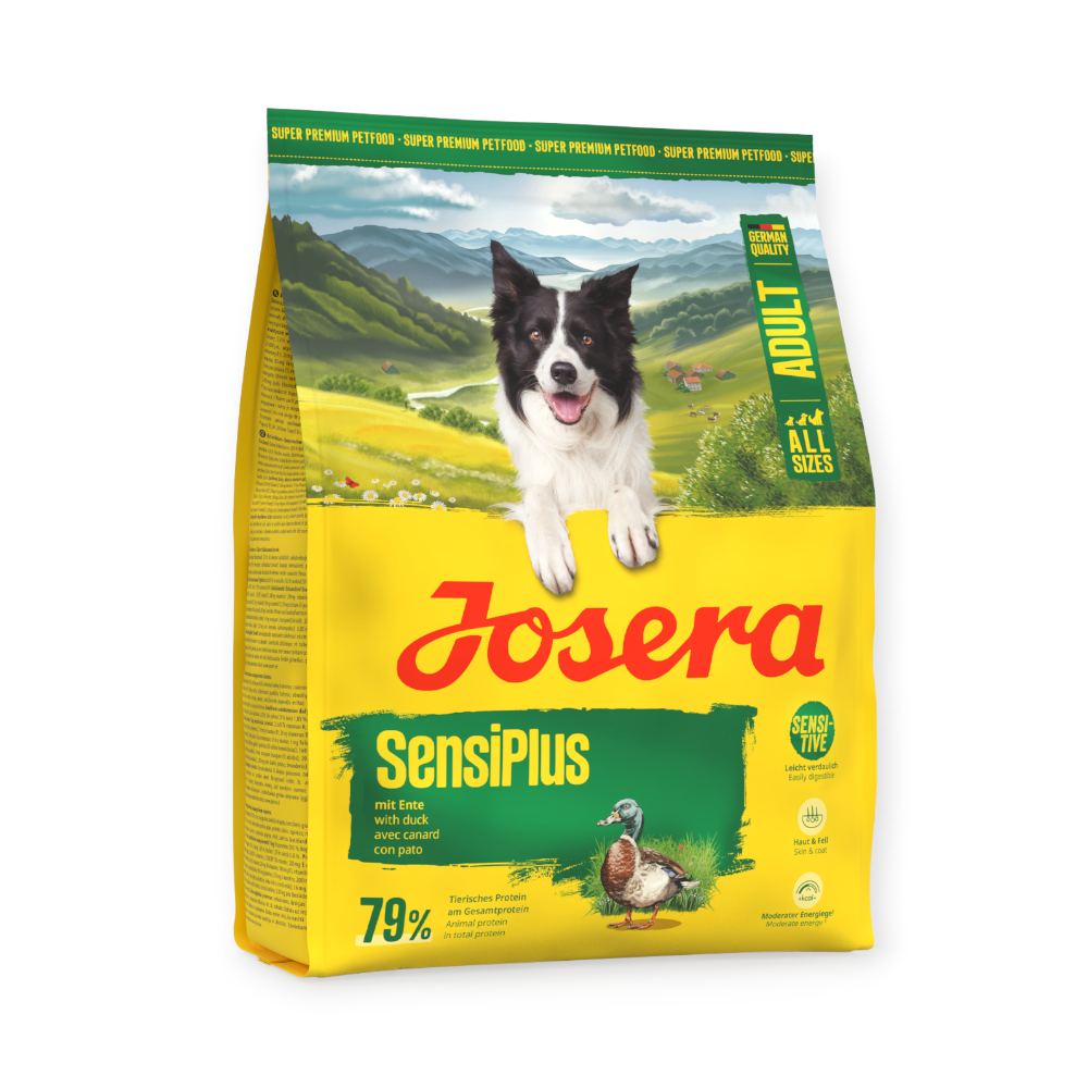 Josera Dog SensiPlus Adult корм для собак з чутливим травленням, з качкою - 900 г х 5 шт
