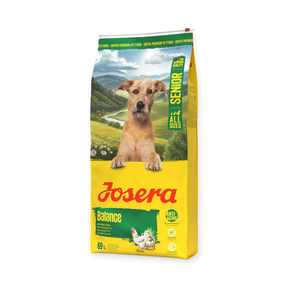 Josera Dog Balance корм для малоактивних літніх собак, з куркою та рисом - 12,5 кг