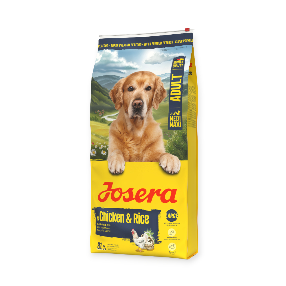 Josera Dog Large Breed корм для собак средних и крупных пород, с курицей и рисом - 12,5 кг