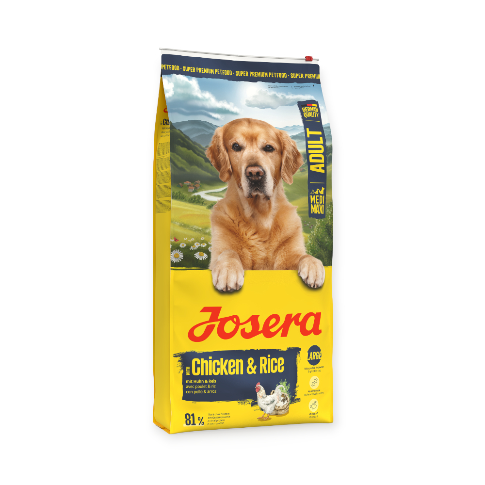 Josera Dog Large Breed корм для собак средних и крупных пород, с курицей и рисом - 12,5 кг
