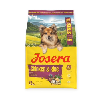 Josera Mini Senior Chicken & Rice для літніх собак малих порід, з куркою та рисом - 3 кг