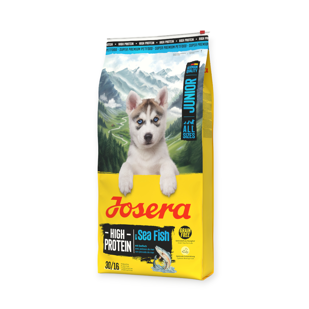 Josera High Protein Junior Sea Fish корм для щенков и юниоров, с морской рыбой - 12,5 кг