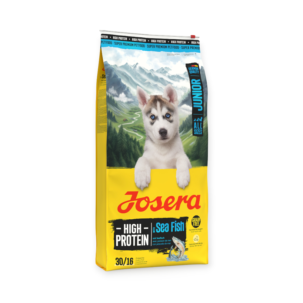 Josera High Protein Junior Sea Fish корм для щенков и юниоров, с морской рыбой - 12,5 кг