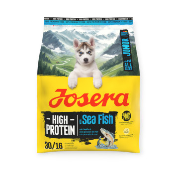 Josera High Protein Junior Sea Fish корм для цуценят та юніорів, з морською рибою - 900 г х 5 шт