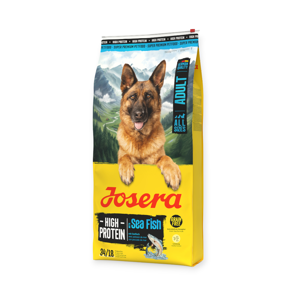 Josera High Protein Adult Sea Fish корм для активних собак, з морською рибою - 12,5 кг