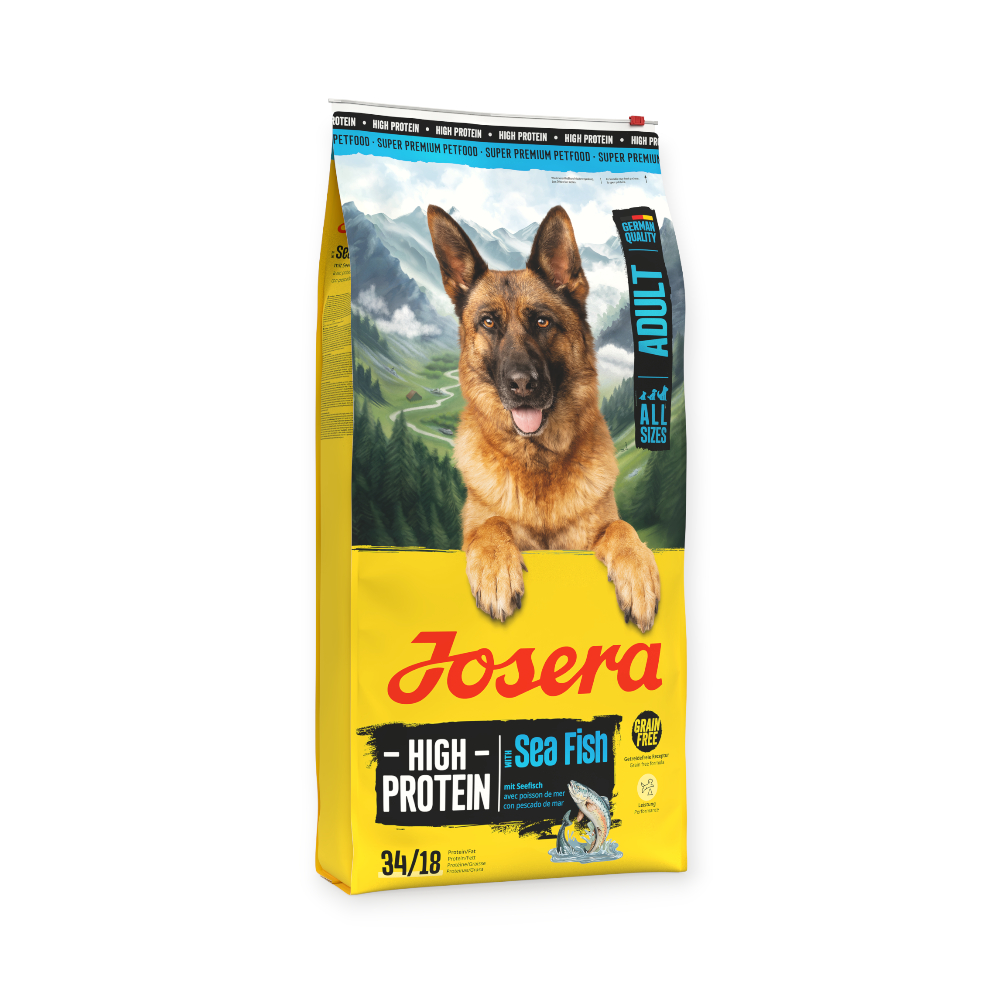Josera High Protein Adult Sea Fish корм для активних собак, з морською рибою - 12,5 кг
